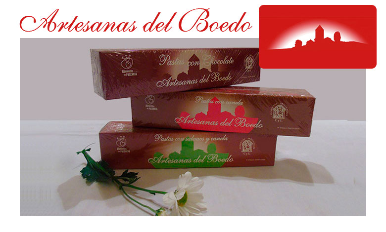 Pastas con Chocolate, con Canela y con Canela y Salvados Artesanas del Boedo en tamaño de 180 gr.